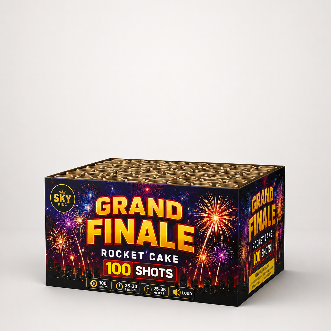 Grand Finale Rocket Cake (100 Shots)
