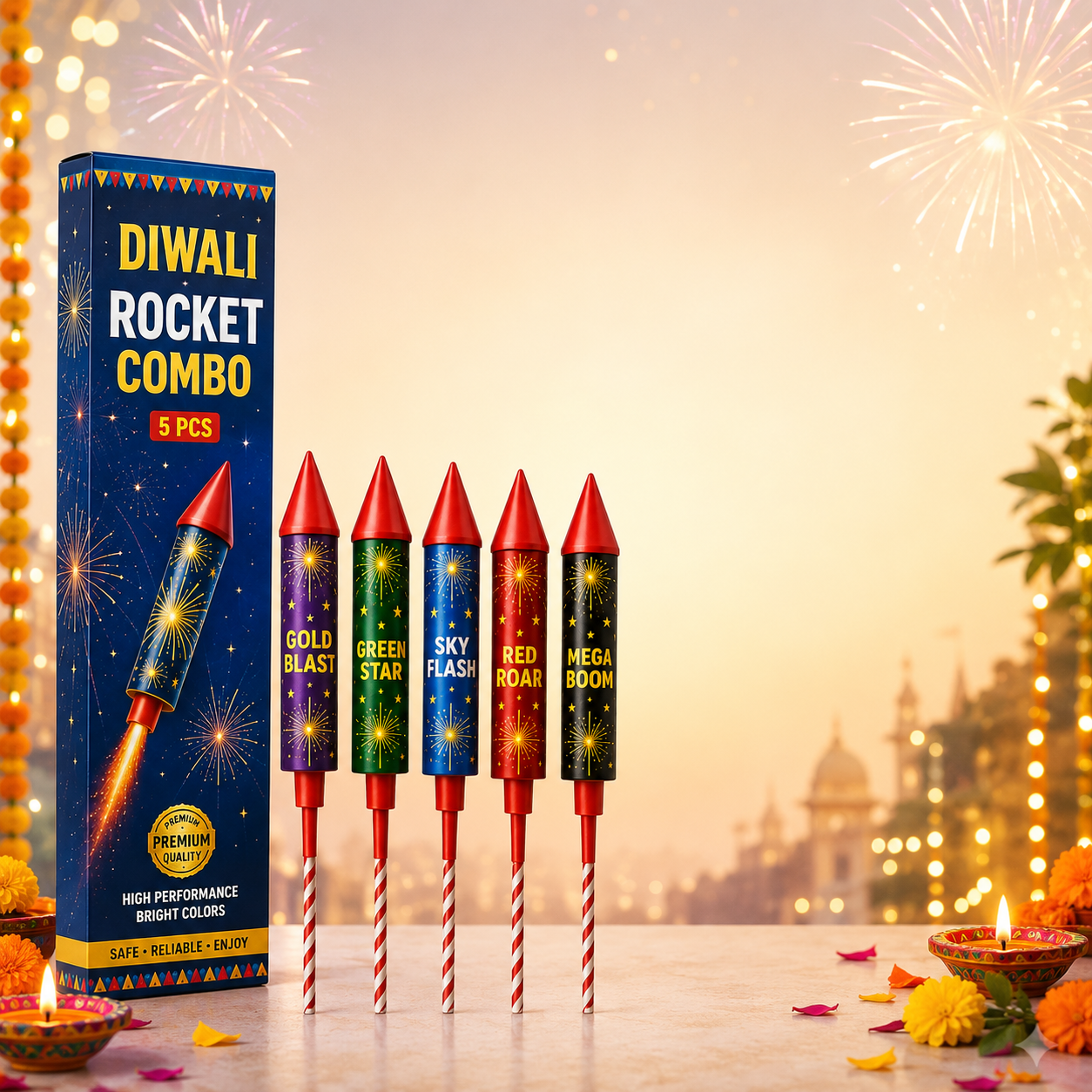 Diwali Rocket Combo (5 pcs)