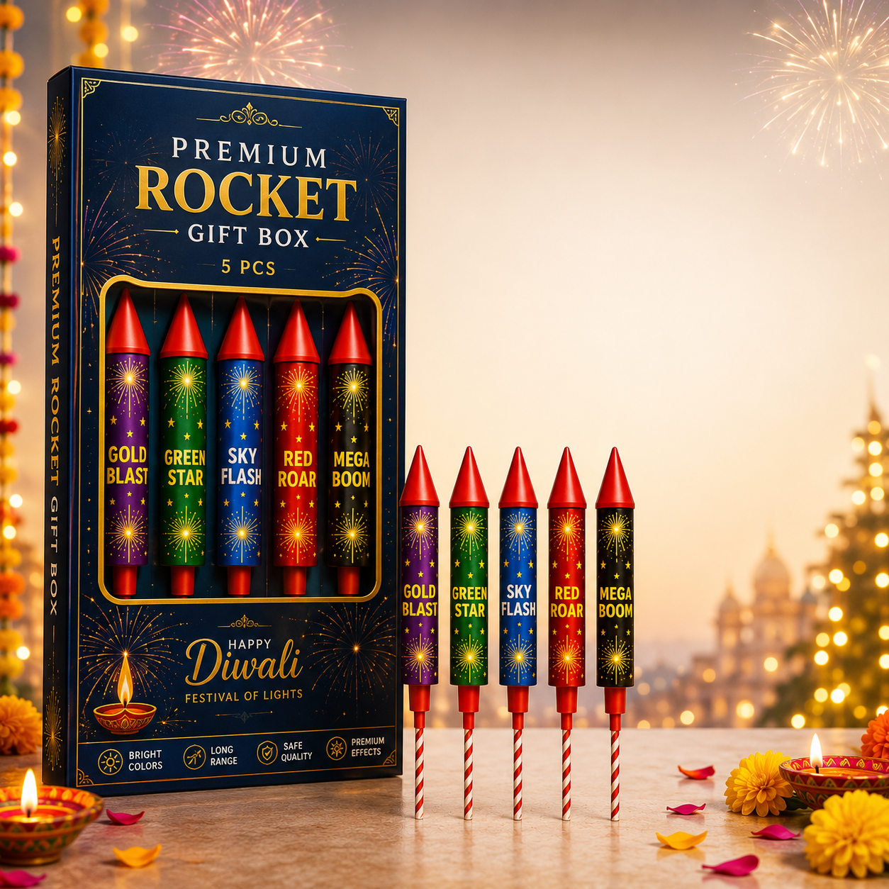 Premium Rocket Gift Box
