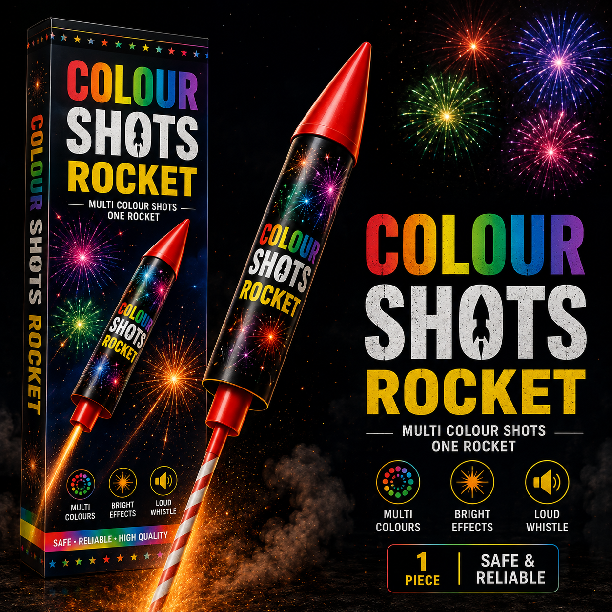 Colour Shots Rocket
