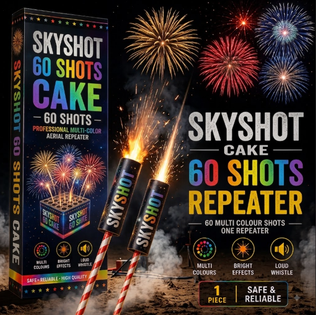 Skyshot 60 Shots Cake