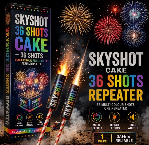 Skyshot 36 Shots Cake
