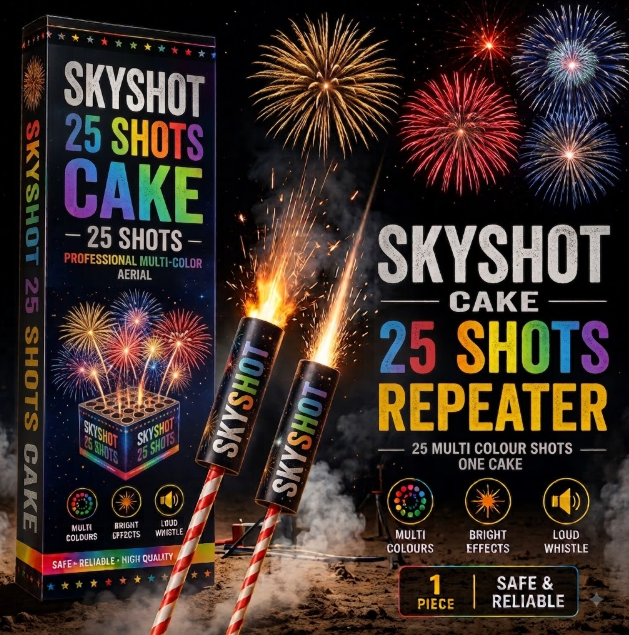 Skyshot 25 Shots Cake