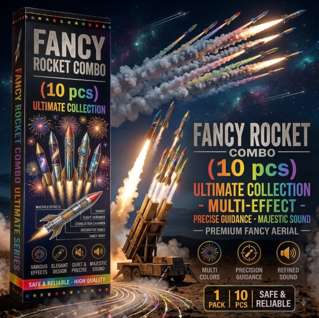 Fancy Rocket Combo (10 pcs)