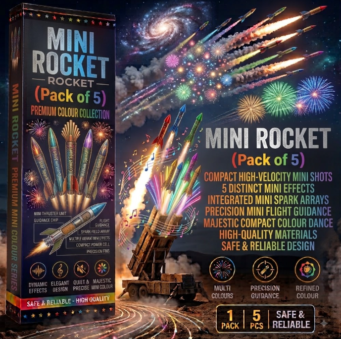 Mini Rocket (Pack of 5)