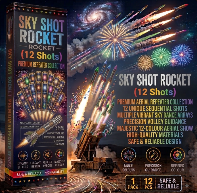 Sky Shot Rocket (12 Shots)