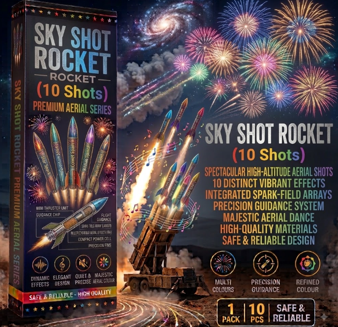 Sky Shot Rocket (10 Shots)