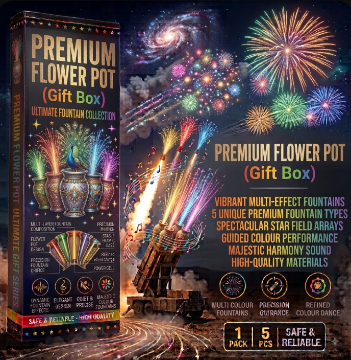 Premium Flower Pot Gift Box